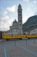 Berninabahn in Tirano.