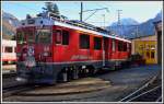 ABe 4/4 III 54  Hakone  in Poschiavo. (16.11.2013)