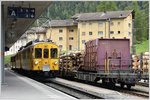 UNESCO Welterbetag bei der RhB. ABe 4/4 I 30 und 34 in Pontresina. (12.06.2016)