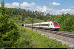 SBB RABDe 500 011  Blaise Cendrars  als Flugzug Zürich Flughafen - Basel am 26.