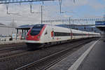 ICN 500 029  Eduard Spelterini  durchfährt den Bahnhof Rothrist. Die Aufnahme stammt vom 11.03.2020.