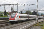 ICN 500 018  Adolf Wölfli  durchfährt am 12.05.2023 den Bahnhof Rupperswil.