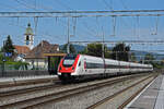 ICN 500 028  Francesco Borromini  durchfährt am 12.08.2024 den Bahnhof Rupperswil.