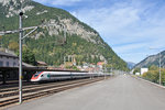 Nicht via Gotthard-Basistunnel, sondern über die Bergstrecke verkehrte dieser ICN auf seinem Weg in Richtung Tessin.