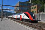 RABe 502 203-8 Twindexx fährt am 13.06.2024 beim Bahnhof Olten ein.