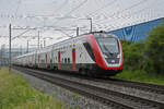 RABe 502 207-9 Twindexx fährt am 03.06.2024 Richtung Station Itingen.