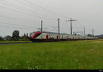SBB - Triebzug RABe 94 85 0 502 203-8 unterwegs bei Lyssach am 2024.06.29