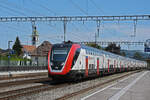 RABe 502 208-7 Twindexx durchfährt am 12.08.2024 den Bahnhof Rupperswil.