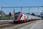 RABDe 502 008-1 Twindexx durchfährt am 12.08.2024 den Bahnhof Rupperswil.