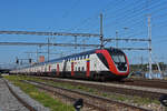 RABe 502 226-9 Twindexx durchfährt am 20.09.2024 den Bahnhof Muttenz.