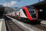 Der neue IC der SBB Twindexx RABDe 502 002 auf Testfahrt in Chur.31.05.17