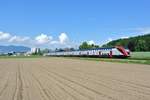 RABe 502 207 als IR 2373 bei Herzogenbuchsee, 24.05.2018.