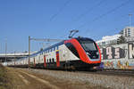 RABe 502 212-9 fährt Richtung Bahnhof SBB.