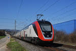 RABDe 502 011-5 fährt Richtung Bahnhof Lausen.