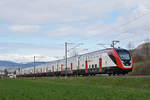 RABe 502 211-1 fährt Richtung Bahnhof Itingen.