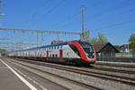 RABe 502 205-3 Twindexx durchfährt den Bahnhof Rupperswil.