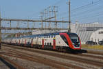 RABe 502 216-0 Twindexx durchfährt den Bahnhof Rupperswil.