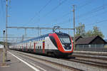 RABe 502 201-2 Twindexx durchfährt den Bahnhof Rupperswil.