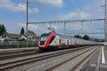 RABe 502 218-6 Twindexx durchfährt den Bahnhof Rupperswil.