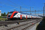 RABe 502 216-0 Twindexx durchfährt den Bahnhof Pratteln. Die Aufnahme stammt vom 13.07.2022.