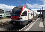 SBB - Triebzug RABe 511 017-1 als RE nach Biel im Bahnhof Lyss am 11.05.2019