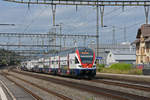 RABe 511 047 durchfährt den Bahnhof Rupperswil.