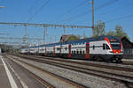 RABe 511 037 durchfährt den Bahnhof Rupperswil.