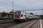RABe 511 045 durchfährt den Bahnhof Rupperswil. Die Aufnahme stammt vom 25.08.2020.