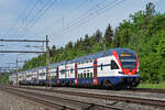 RABe 511 068 KISS fährt Richtung Bahnhof Rupperswil. Die Aufnahme stammt vom 12.05.2022.