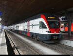 SBB - Triebzug RABe 511 015 in HB Zürich am 04.10.2022