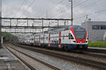 RABe 511 001 KISS durchfährt am 12.05.2023 den Bahnhof Rupperswil.