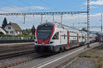 RABe 511 029 KISS durchfährt am 21.09.2023 den Bahnhof Rupperswil.
