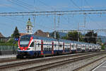 RABe 511 033 KISS durchfährt am 12.08.2024 den Bahnhof Rupperswil.