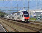 SBB - RABe 512 022-0 unterwegs als RE bei der Durchfahrt im Bhf. Rupperswil am 2024.08.16