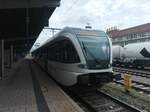 SBB 520 803 -2 als S Bahn nach Schaffhausen am 8.8.24 in Singen Hohentwiel 