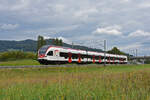 RABe 521 025, auf der S3, fährt Richtung Bahnhof Itingen.