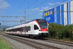 RABe 523 056, auf der S3, fährt Richtung Bahnhof Itingen.