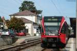 284 als R 4926 (Murten-Payerne)in Murten 3.10.09