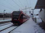 Bls RABe 526 262 beim Westside, heute heisst das ja Bern Brnnen Westside Bahnhof.