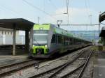 bls - RE nach Brig und Zweisimmen bei der durchfahrt im Bahnhof Gwatt am 03.08.2013