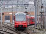 SZU - Triebzug Be 514 / 556 514 bei der durchfahrt in Zürich Giesshübel am 24.01.2015