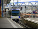 tl M1 - Triebwagen Be 4/9 558 220-9 bei der einfahrt in den Bahnhof Renens am 2024.11.30