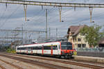 ABt NPZ Domino 50 85 39-43 882-2, auf der S23 fährt beim Bahnhof Rupperswil ein. Die Aufnahme stammt vom 31.07.2019.