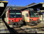 SBB -Triebwagen RBDe 4/4  560 289-1 als Ersatz für eine ICN auf der Linie IC51 von Biel nach Basel im Bhf.