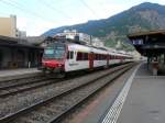 SBB / RegionAlps - Regio im Bahnhof von Martigny am 24.08.2013