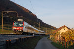 SBB: HERBSTLICHE STIMMUNG
auf der Jurasüdfuss Linie
bei Ligerz vom 3. November 2016 (Personenverkehr).
Foto: Walter Ruetsch 