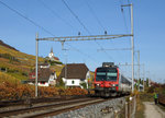 SBB: HERBSTLICHE STIMMUNG
auf der Jurasüdfuss Linie
bei Ligerz vom 3. November 2016 (Personenverkehr).
Foto: Walter Ruetsch 