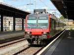 SBB: Triebzug der Serie RBDe 4/4 560 Bahnhof La Chaux-de-Fonds am 9.