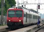 SBB - Regio zwischen Luzern und Huttwil unterwegs mit dem Triebwagen RBDe 4/4 561 174-4 und 1 Personenwagen 1/2 Kl.