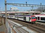 SBB: Der RBDe 561 171  Landkreis Konstanz  zieht die S6 von Luzern nach Langenthal. Der Zug erhlt um diese Zeit ansonsten meistens zustzliche Wagen. (9.4.09)